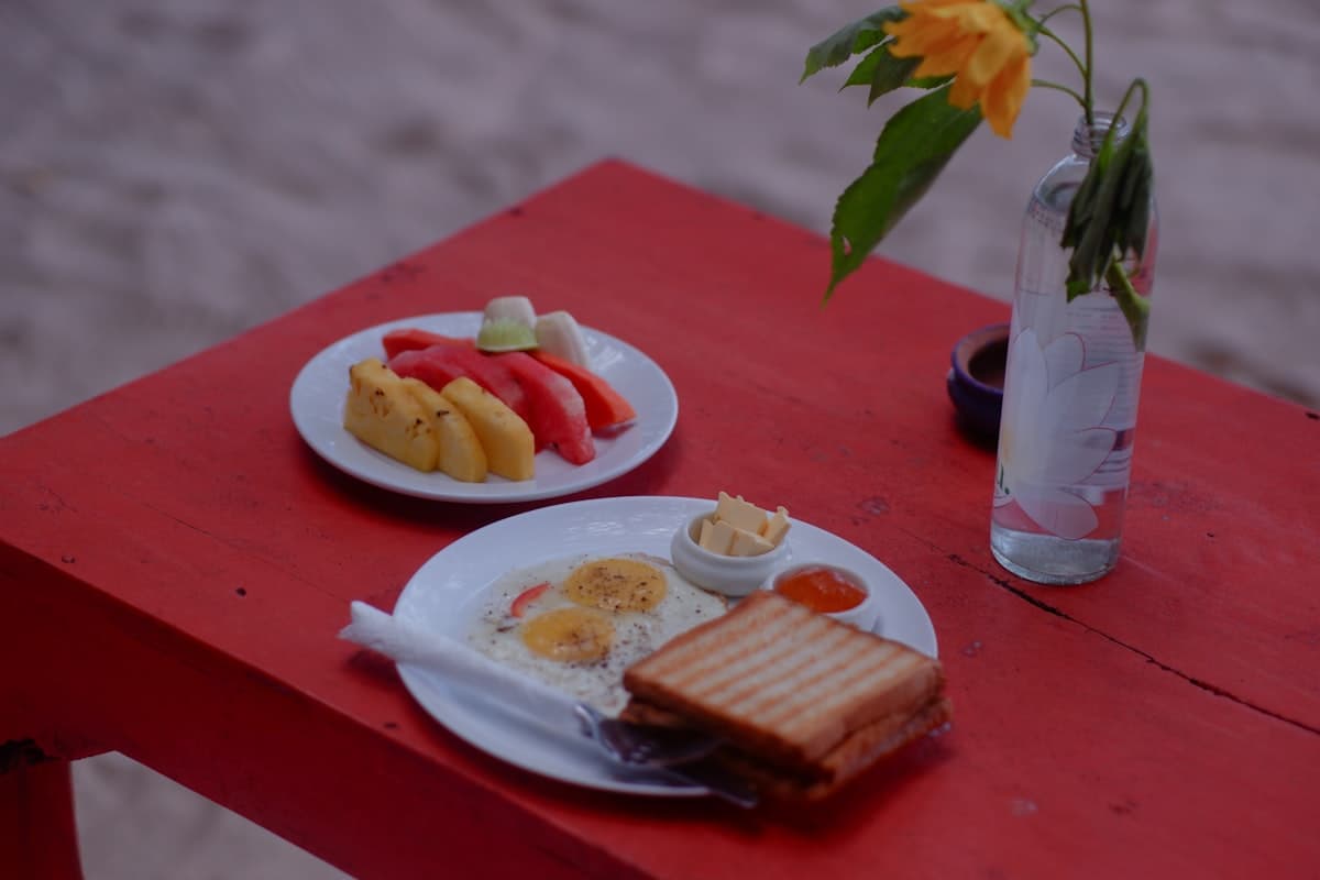 Breakfast at Miyuva Nest